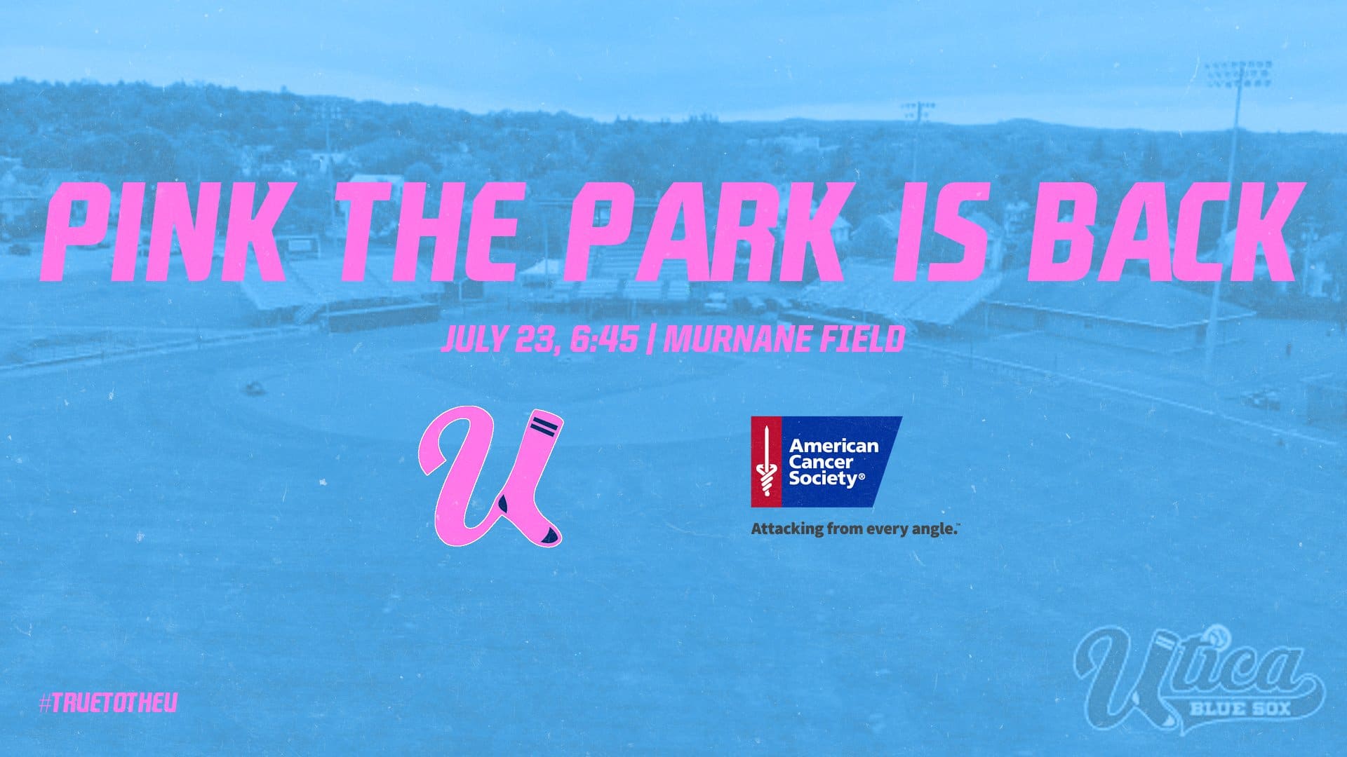 Pink The Park Returns To Murnane In 2022 Utica Blue Sox